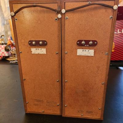 Pair Mid Century Coral for Stereophonic Speakers Fukuyo Sound Co. Japan