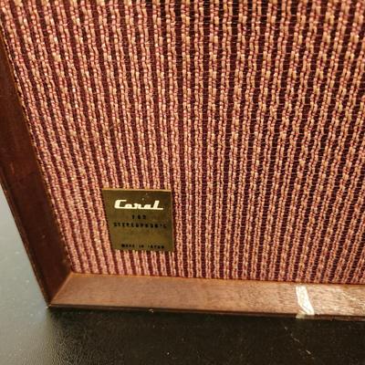 Pair Mid Century Coral for Stereophonic Speakers Fukuyo Sound Co. Japan