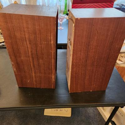 Pair Mid Century Coral for Stereophonic Speakers Fukuyo Sound Co. Japan