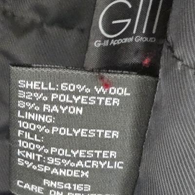 LOT 2B: Assortment of Men's Coats Including Genuine Wilsons Leather Trench Coat