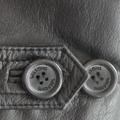 LOT 2B: Assortment of Men's Coats Including Genuine Wilsons Leather Trench Coat