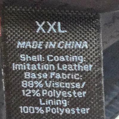 LOT 2B: Assortment of Men's Coats Including Genuine Wilsons Leather Trench Coat