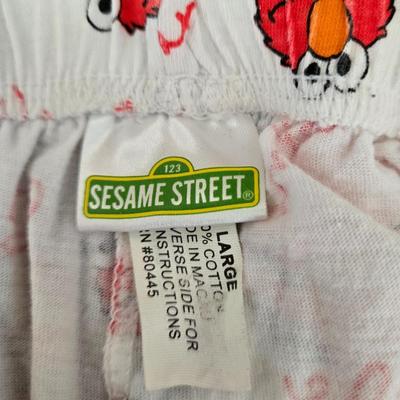 LOT 5B: Fun PJs, Some New with Tags: Elmo, SpongeBob, Pillsbury Dough Boy & More