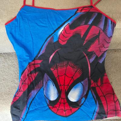 LOT 6B: Y2K Crop Tops, Tanks & Little T-Shirts: Spider-man, Drama Queen, Angel & More
