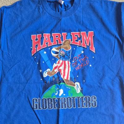 LOT 14B: Harlem Globe Trotters T-Shirts and Jersey