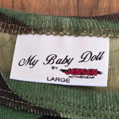 LOT 18B: 2001 Madonna Camo Tank Top & CDs