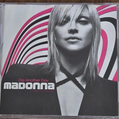 LOT 18B: 2001 Madonna Camo Tank Top & CDs