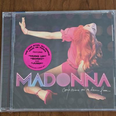 LOT 18B: 2001 Madonna Camo Tank Top & CDs