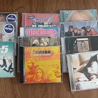 LOT 22B: Assorted Music CDs from 90s and early 2000s