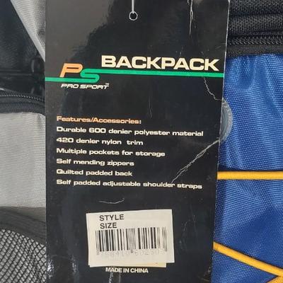 LOT 27B: (3) ProSport Backpacks