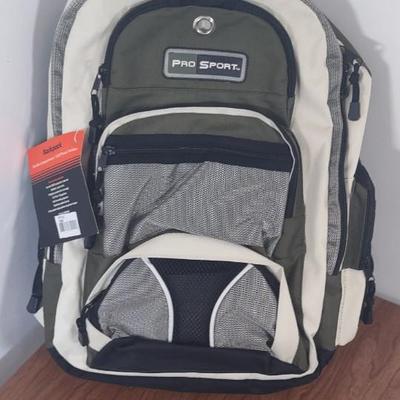 LOT 27B: (3) ProSport Backpacks
