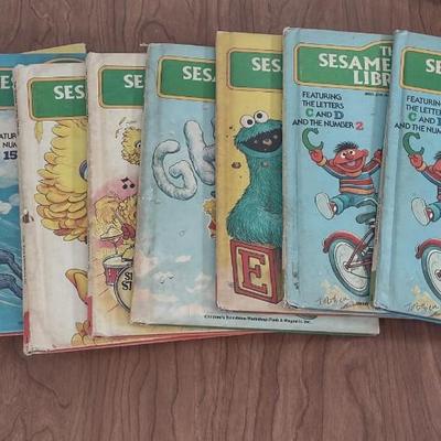 LOT 31B: Vintage Sesame Street Books from the Library and Treasury Collections