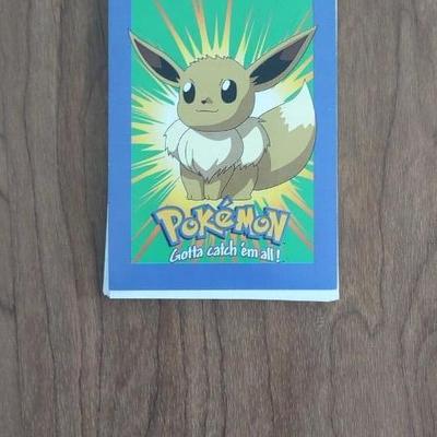LOT 35B: Pokemon Small Notepads, Pokemon Wallet and Trading Cards from Pokemon the First Movie, Mewtwo Strikes Back