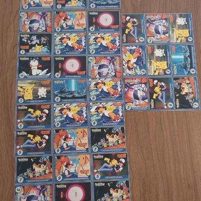 LOT 35B: Pokemon Small Notepads, Pokemon Wallet and Trading Cards from Pokemon the First Movie, Mewtwo Strikes Back