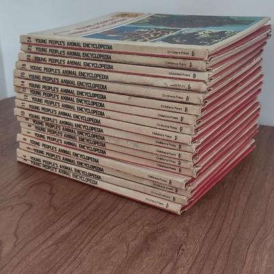 LOT 36B: Assorted Variety of Young People's Animal Encyclopedia Books