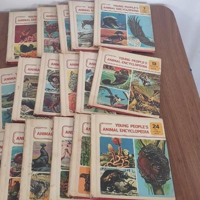 LOT 36B: Assorted Variety of Young People's Animal Encyclopedia Books