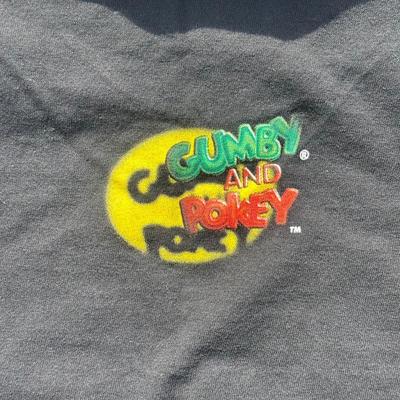 LOT 41B: Vintage Cartoon Character T Shirts - Rugrats, Gumby & Veggie Tales