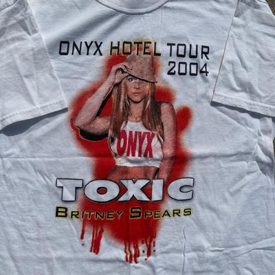 LOT 46B: Vintage Y2K Brittney Spears Tour T Shirts