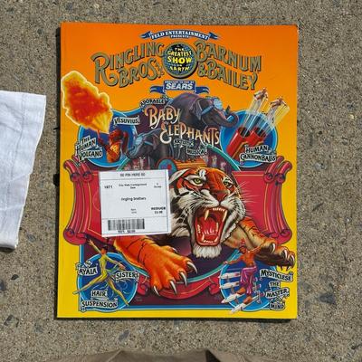 LOT 51A: Vintage Ringling Bros / Barnum & Bailey T Shirts & More