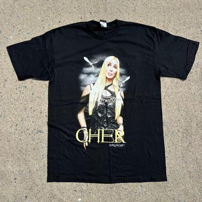LOT 52A: Vintage Y2K Cher Tour T Shirts & CDs