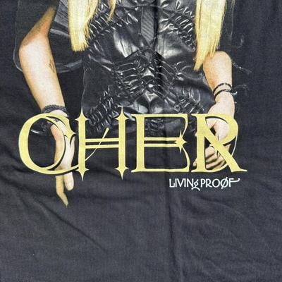 LOT 52A: Vintage Y2K Cher Tour T Shirts & CDs