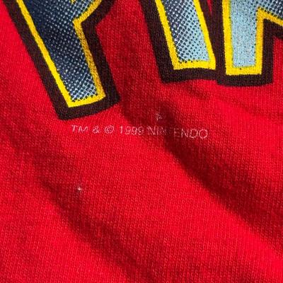 LOT 53A: Two Vintage Pokémon T Shirts (Size Youth XL)