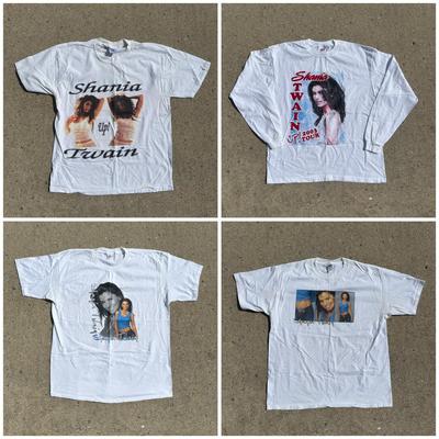 LOT 57B: 2003 Y2K Shania Twain UP! Tour T Shirts