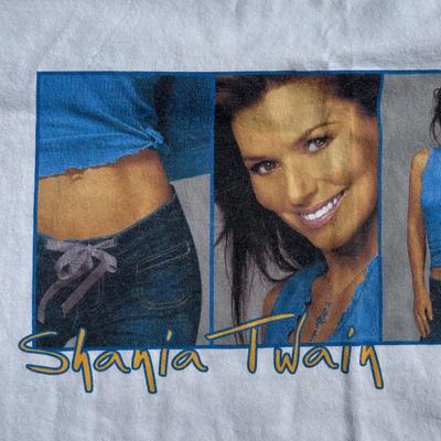 LOT 57B: 2003 Y2K Shania Twain UP! Tour T Shirts