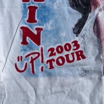 LOT 57B: 2003 Y2K Shania Twain UP! Tour T Shirts