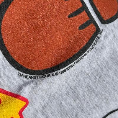 LOT 58A: Vintage Cartoon Character T Shirt Collection w/ Hats - Scooby Doo, Peanuts, Batman & More!