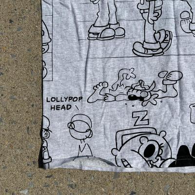 LOT 58A: Vintage Cartoon Character T Shirt Collection w/ Hats - Scooby Doo, Peanuts, Batman & More!