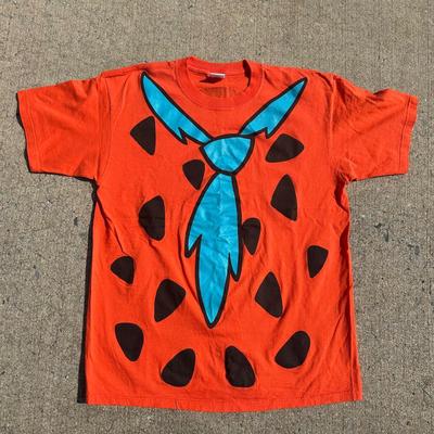 LOT 58A: Vintage Cartoon Character T Shirt Collection w/ Hats - Scooby Doo, Peanuts, Batman & More!