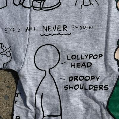 LOT 58A: Vintage Cartoon Character T Shirt Collection w/ Hats - Scooby Doo, Peanuts, Batman & More!