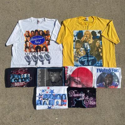 LOT 60A: Y2K American Idol T Shirt Collection & More!