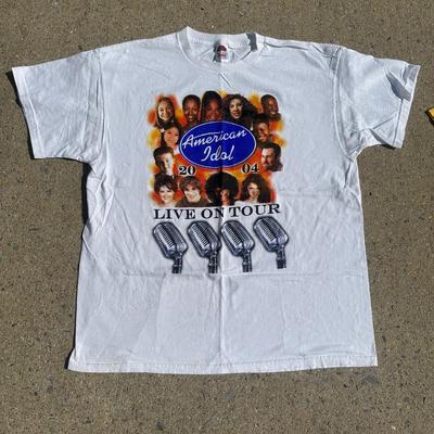 LOT 60A: Y2K American Idol T Shirt Collection & More!