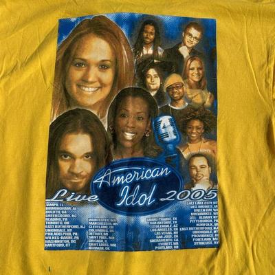 LOT 60A: Y2K American Idol T Shirt Collection & More!