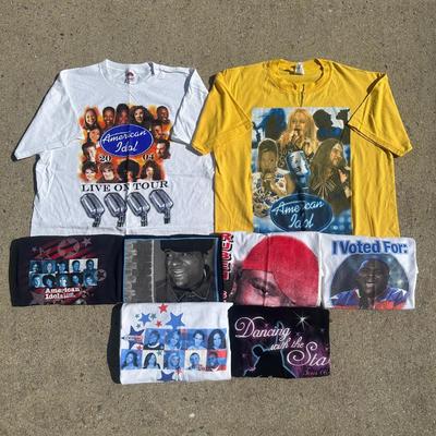 LOT 60A: Y2K American Idol T Shirt Collection & More!