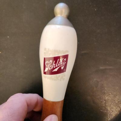 Vintage Schlitz & Bud King of Beers Beer Taps