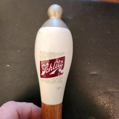 Vintage Schlitz & Bud King of Beers Beer Taps