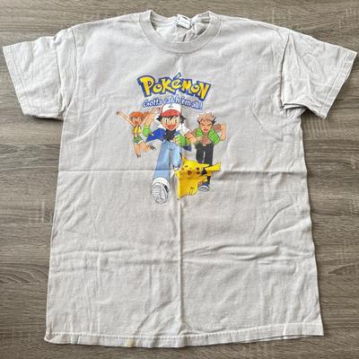 LOT 63L: 2 Youth XL 2000s Pokémon T-Shirts