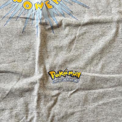 LOT 63L: 2 Youth XL 2000s Pokémon T-Shirts