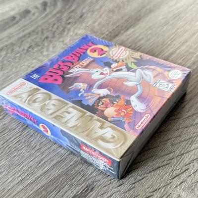 LOT 64L: NIP Nintendo Game Boy Games: Kirby’s Dream Land 2, Tennis & The Bugs Bunny Crazy Castle 2