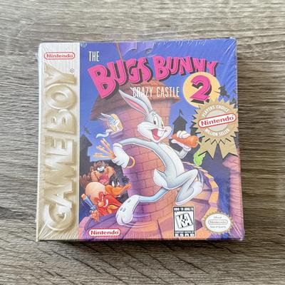 LOT 64L: NIP Nintendo Game Boy Games: Kirby’s Dream Land 2, Tennis & The Bugs Bunny Crazy Castle 2