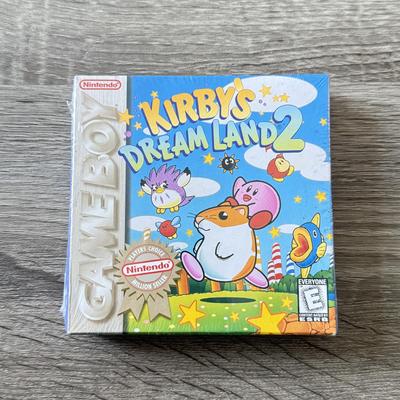 LOT 64L: NIP Nintendo Game Boy Games: Kirby’s Dream Land 2, Tennis & The Bugs Bunny Crazy Castle 2