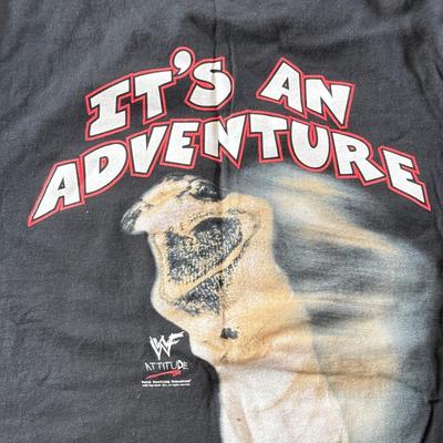 LOT 69W: 1995 WWF Mr. Socko T-Shirt (Medium)