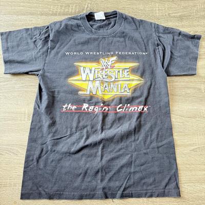 LOT 70W: 1999 WWF WrestleMania: the Ragin' Climax Event T-Shirt (Medium)