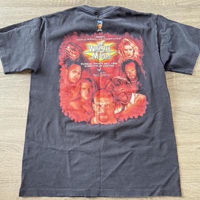 LOT 70W: 1999 WWF WrestleMania: the Ragin' Climax Event T-Shirt (Medium)
