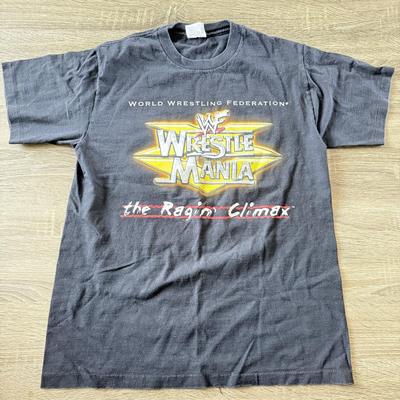 LOT 70W: 1999 WWF WrestleMania: the Ragin' Climax Event T-Shirt (Medium)