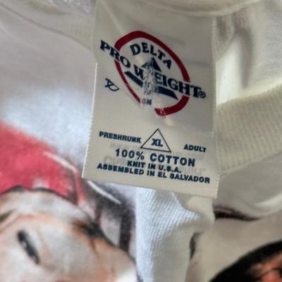 LOT 72W: 2003 Y2K Q102 Q Concert 14 Tweeter Center T-Shirt (XL): Britney Spears, LL Cool J & More