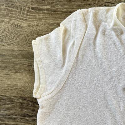 LOT 78A: White Ladies' Versace Intensive Logo Tee (Large)